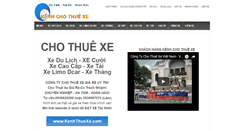 Desktop Screenshot of kenhchothuexe.com